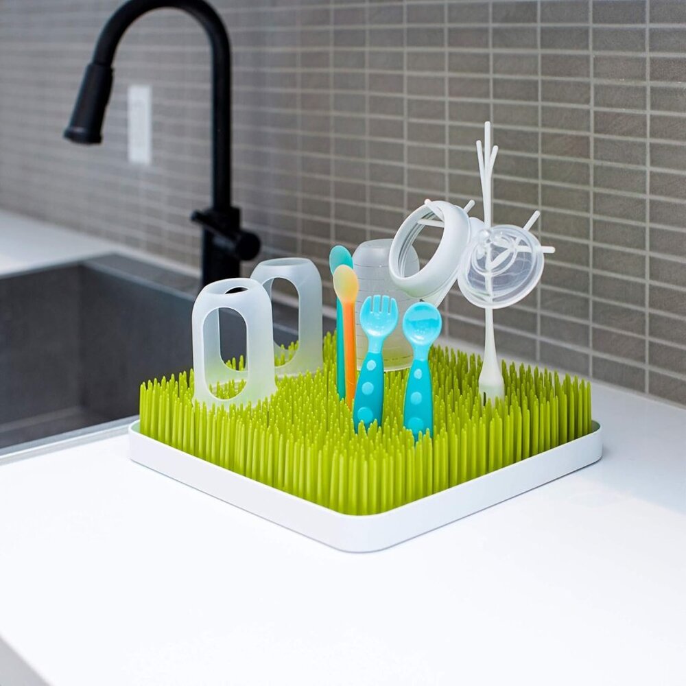 Boon Lawn Countertop Drying Rack in Spring Green - Picture 10 of 10